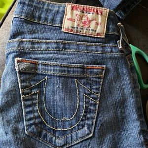 Size 26 True Religion Straight Jeans